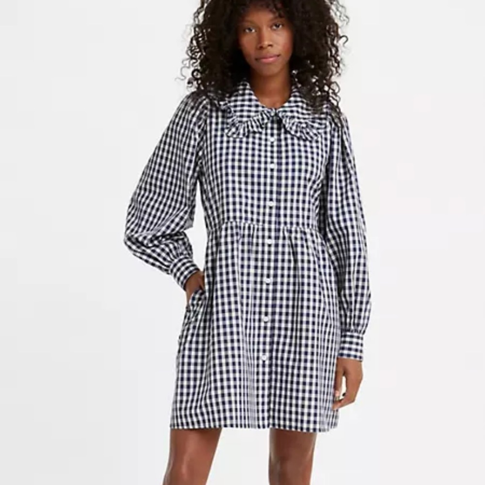 Levi’s checkered dress. Sz. XS